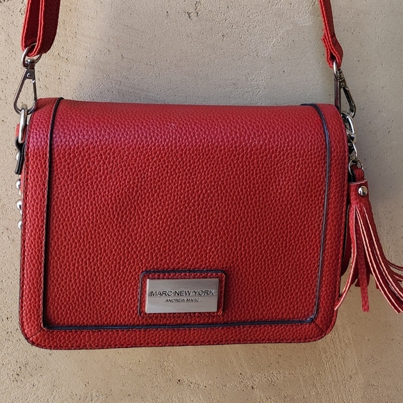 Marc New York Red Studded Crossbody - Picture 4 of 16